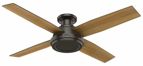 Dempsey 52"Ceiling Fan Noble Bronze medium size fans for home ventilation