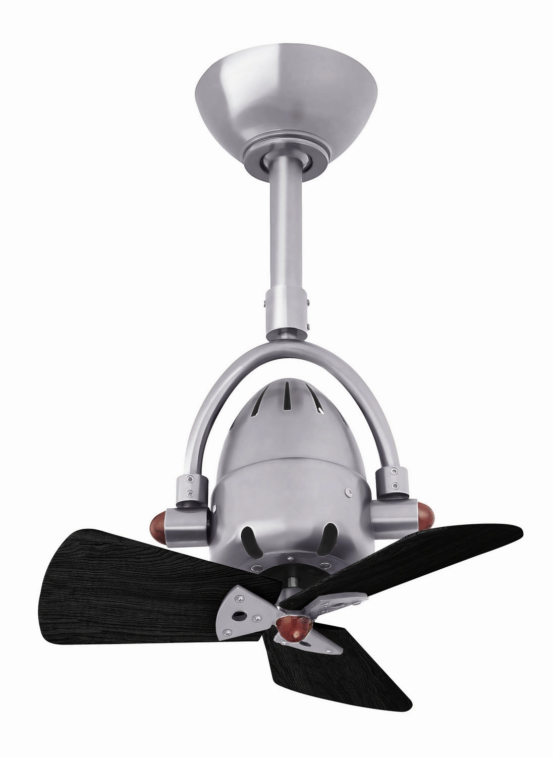 Diane 16"Ceiling Fan Brushed Nickel