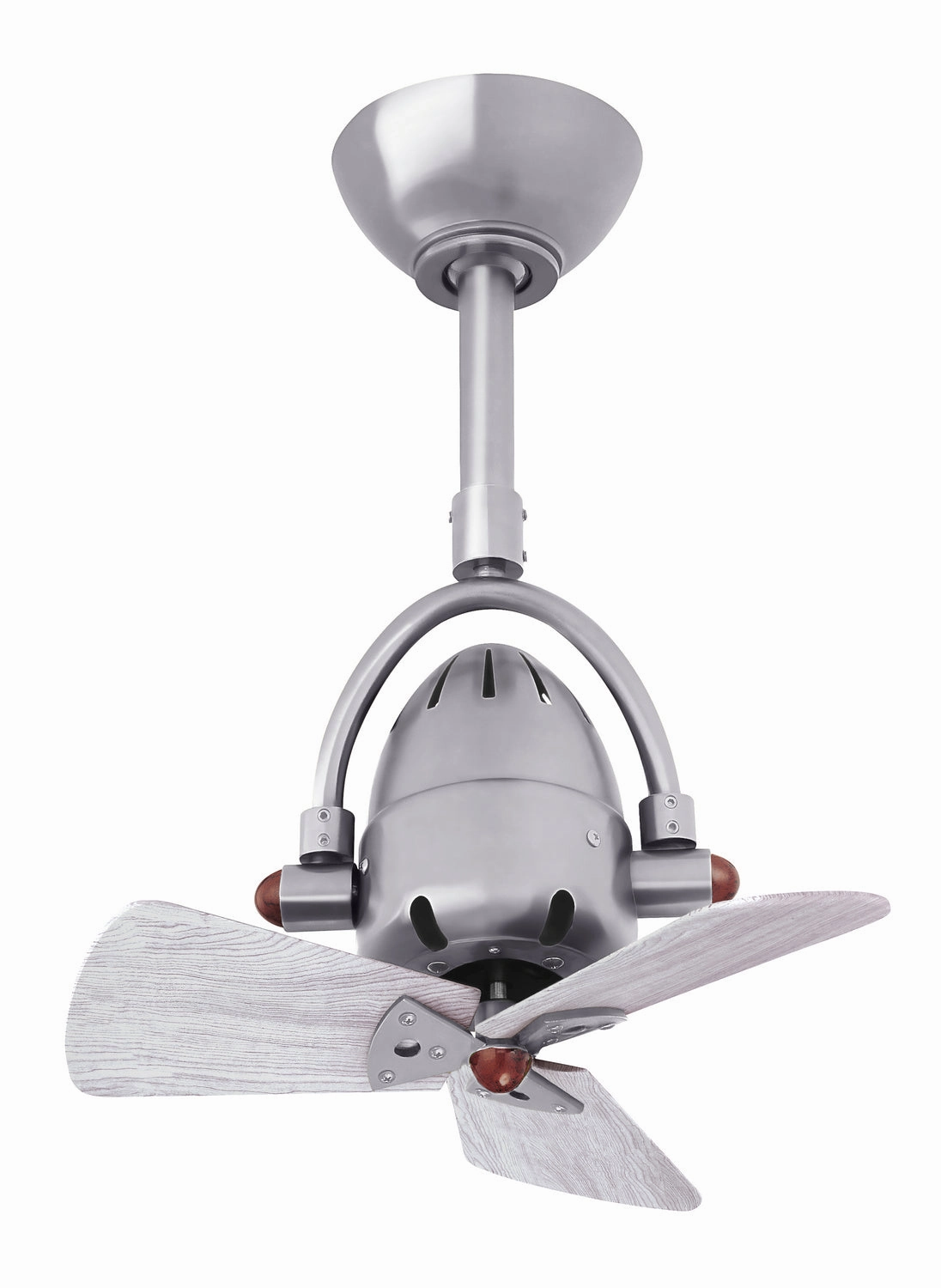 Diane 16"Ceiling Fan Brushed Nickel