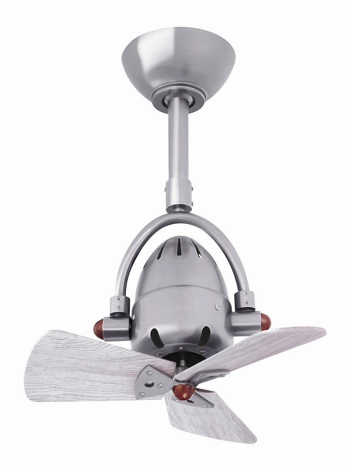 Diane 16"Ceiling Fan Brushed Nickel