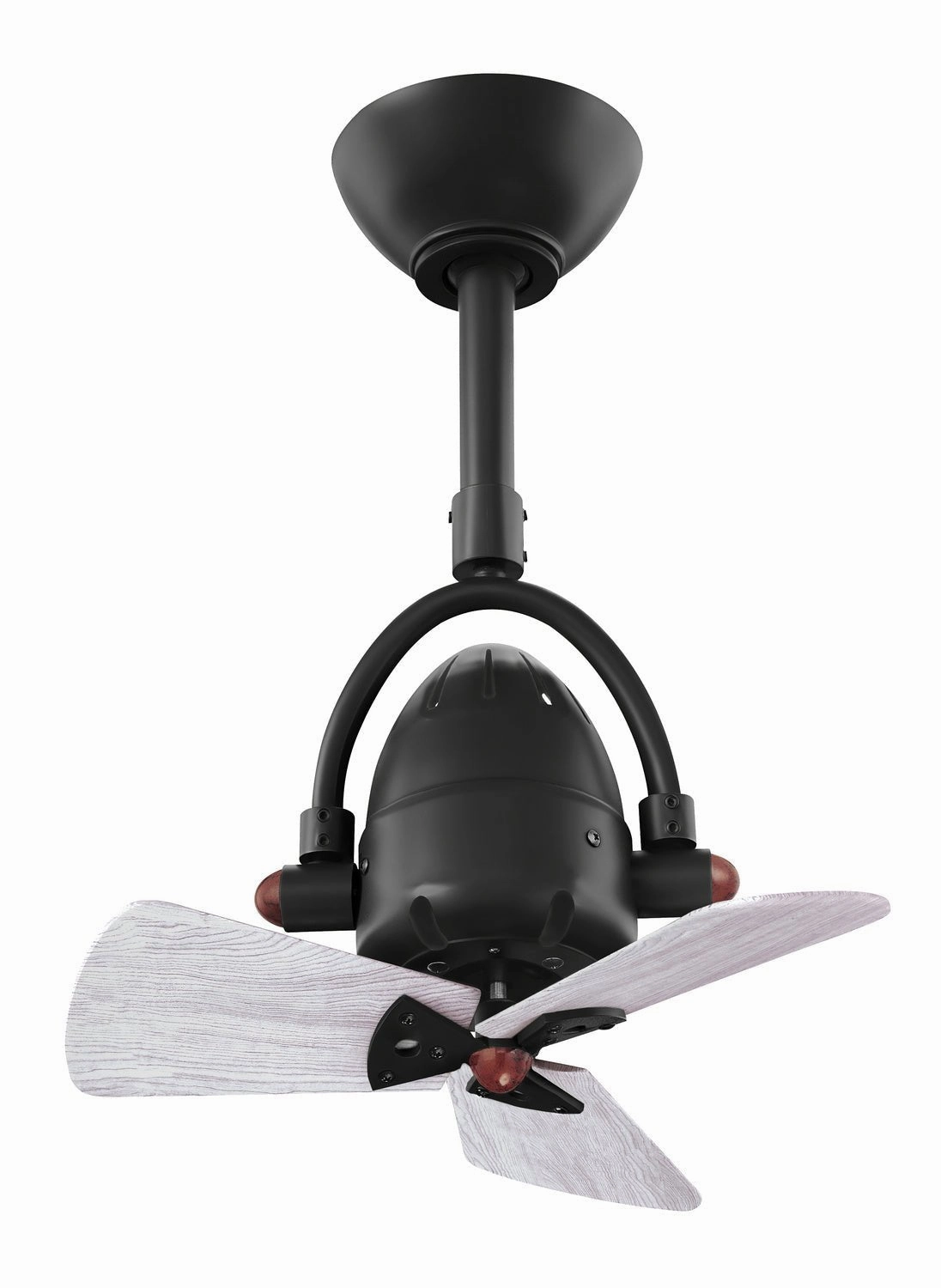 Diane 16"Ceiling Fan Matte Black
