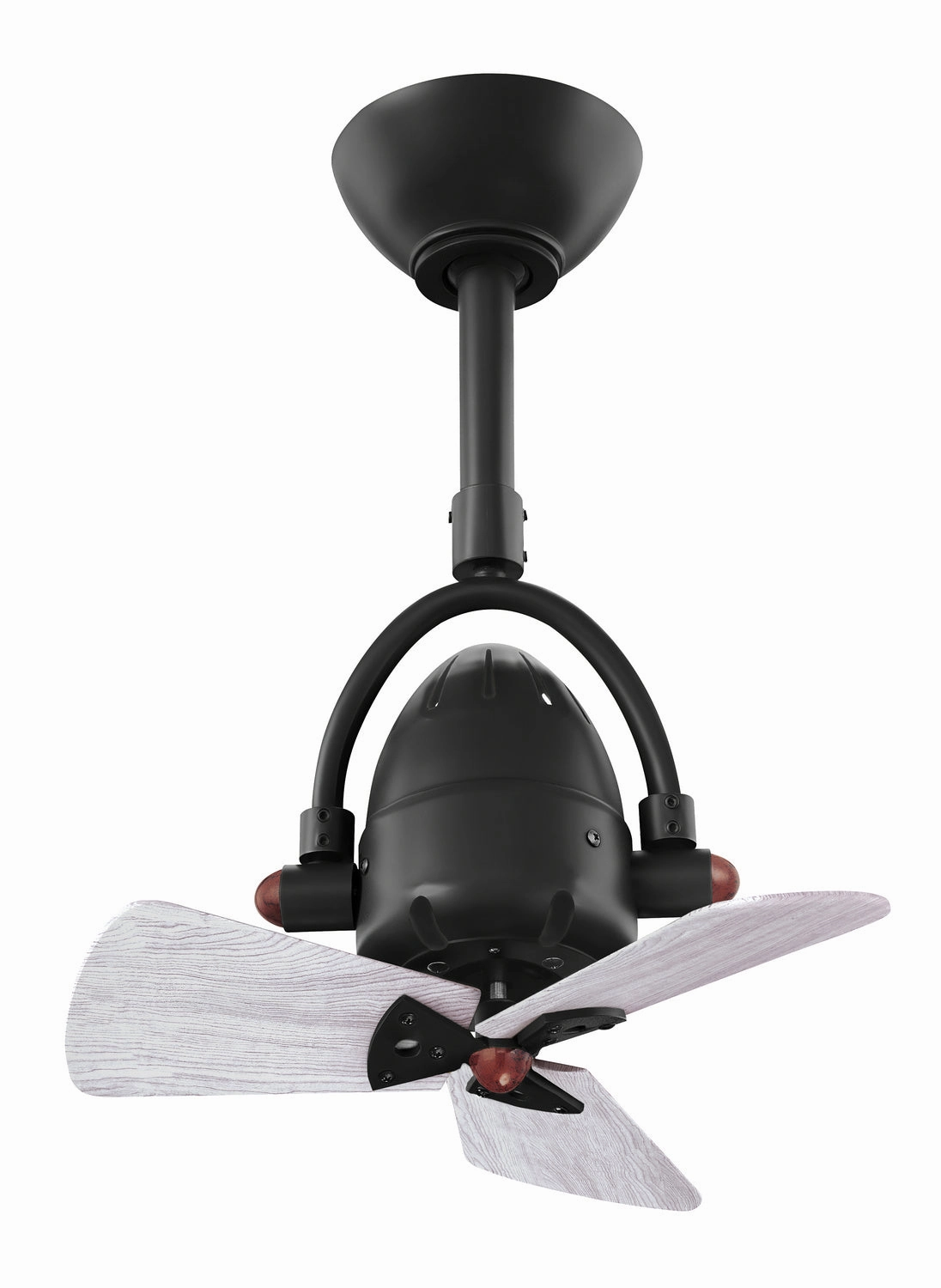 Diane 16"Ceiling Fan Matte Black