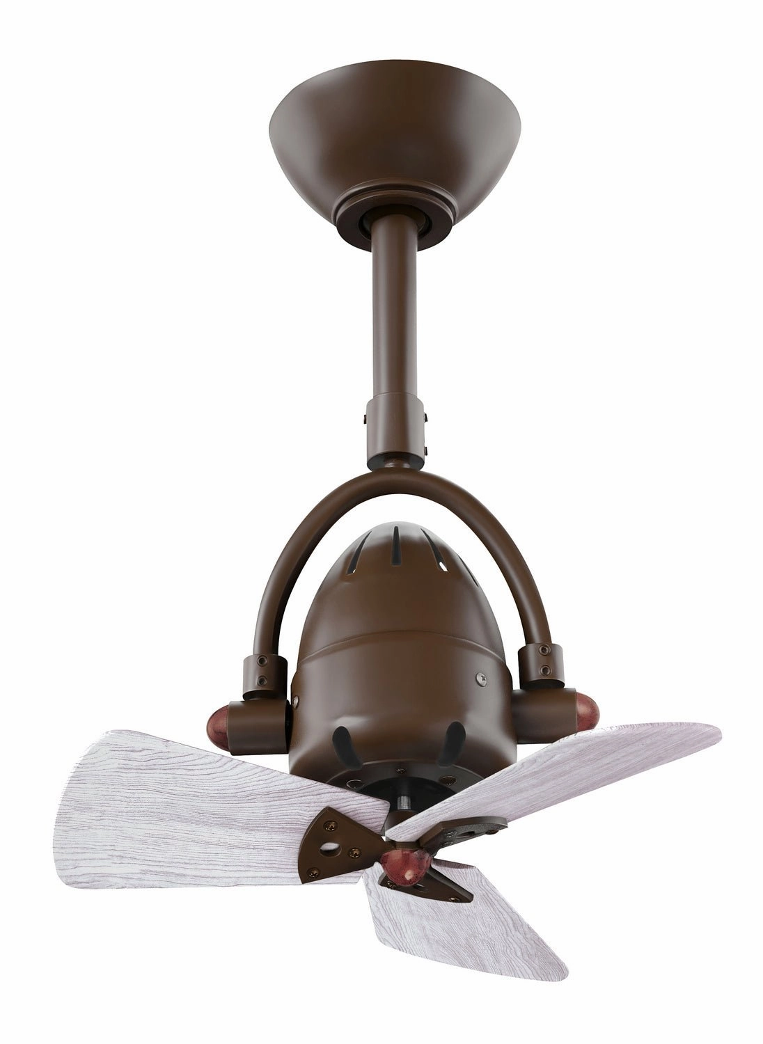 Diane 16"Ceiling Fan Textured Bronze