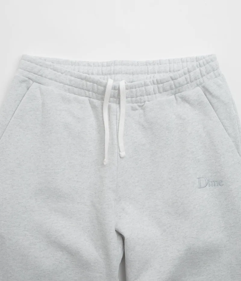 Dime Classic Small Logo Sweatpants - Ash Dime Clothing