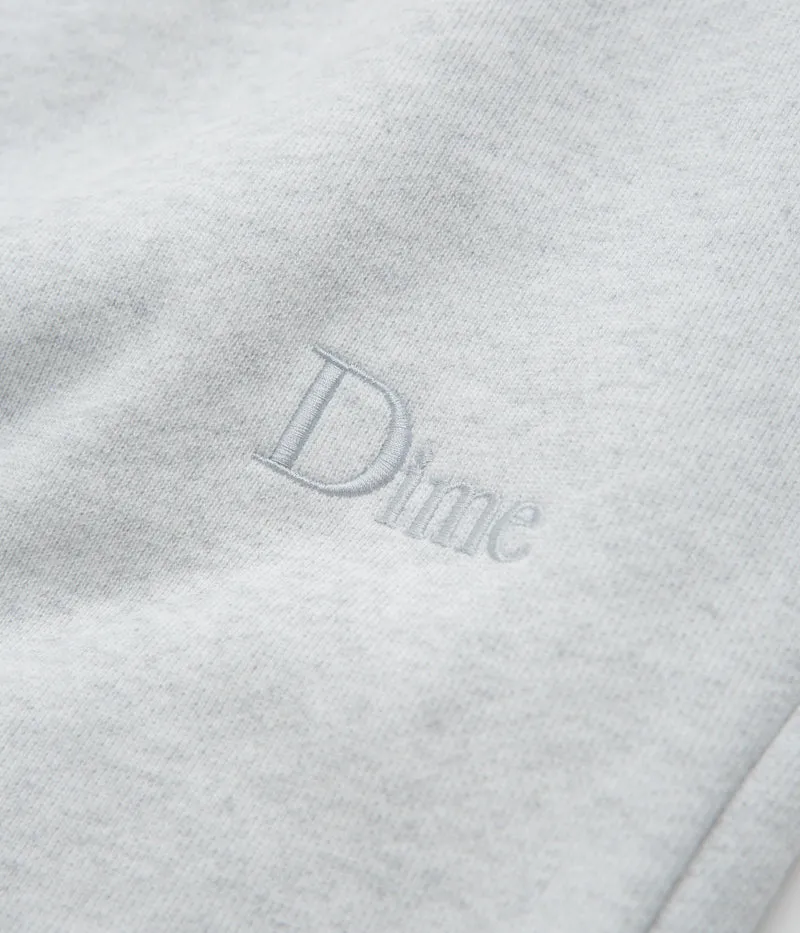 Dime Classic Small Logo Sweatpants - Ash Dime Clothing