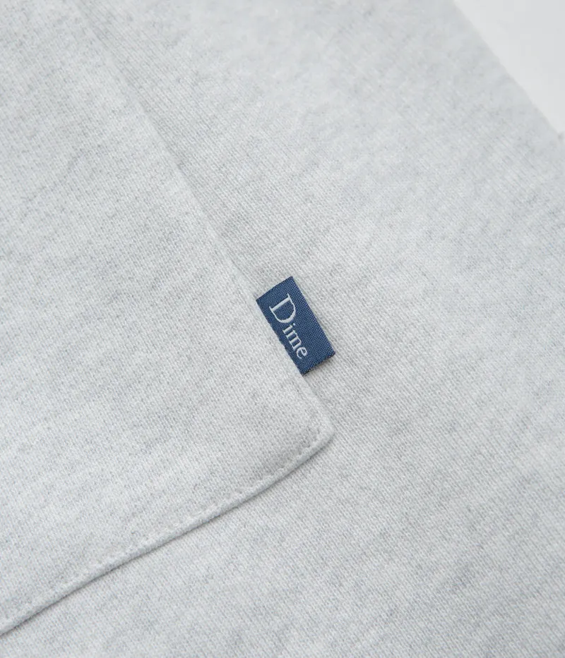 Dime Classic Small Logo Sweatpants - Ash Dime Clothing