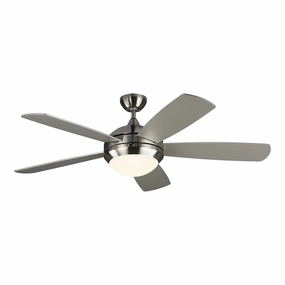 Discus 52" Ceiling Fan Brushed Steel oscillating medium fans with strong airflow