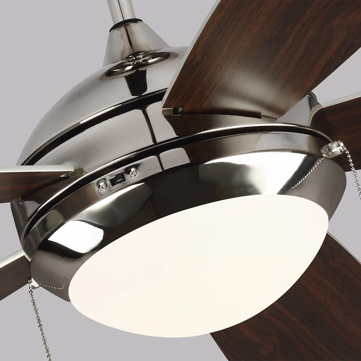 Discus 52" Ceiling Fan Brushed Steel