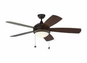 Discus 52" Ceiling Fan Roman Bronze energy-efficient medium fans with remote