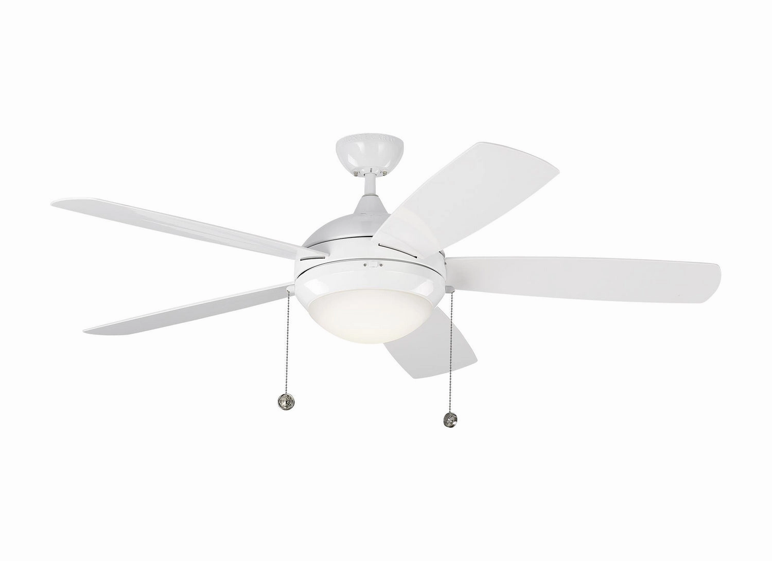 Discus 52" Ceiling Fan White medium electric fans for multi-room use