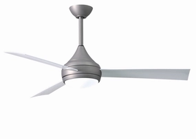 Donaire 52"Ceiling Fan Brushed Stainless portable medium fans with handle design