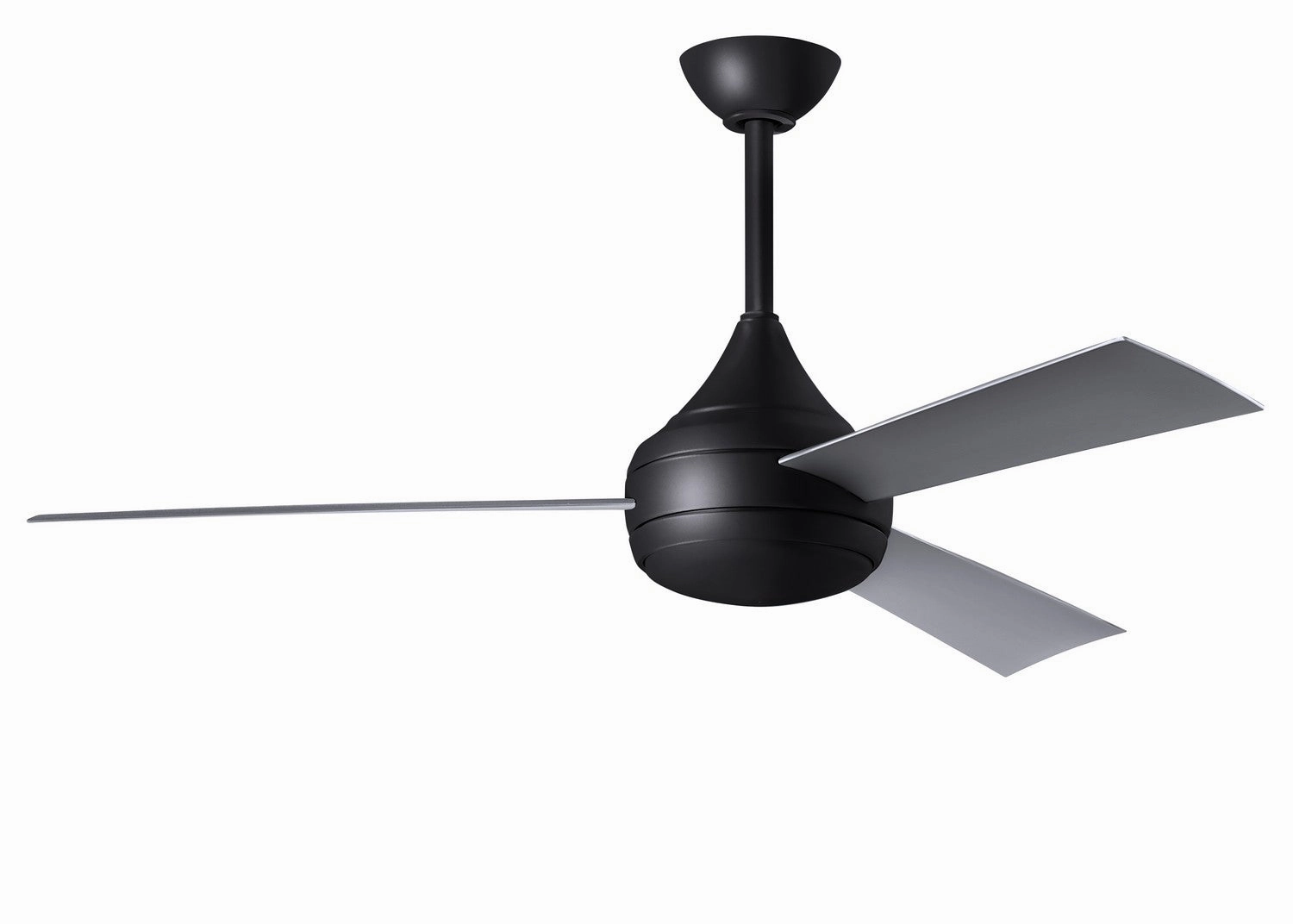 Donaire 52"Ceiling Fan Matte Black