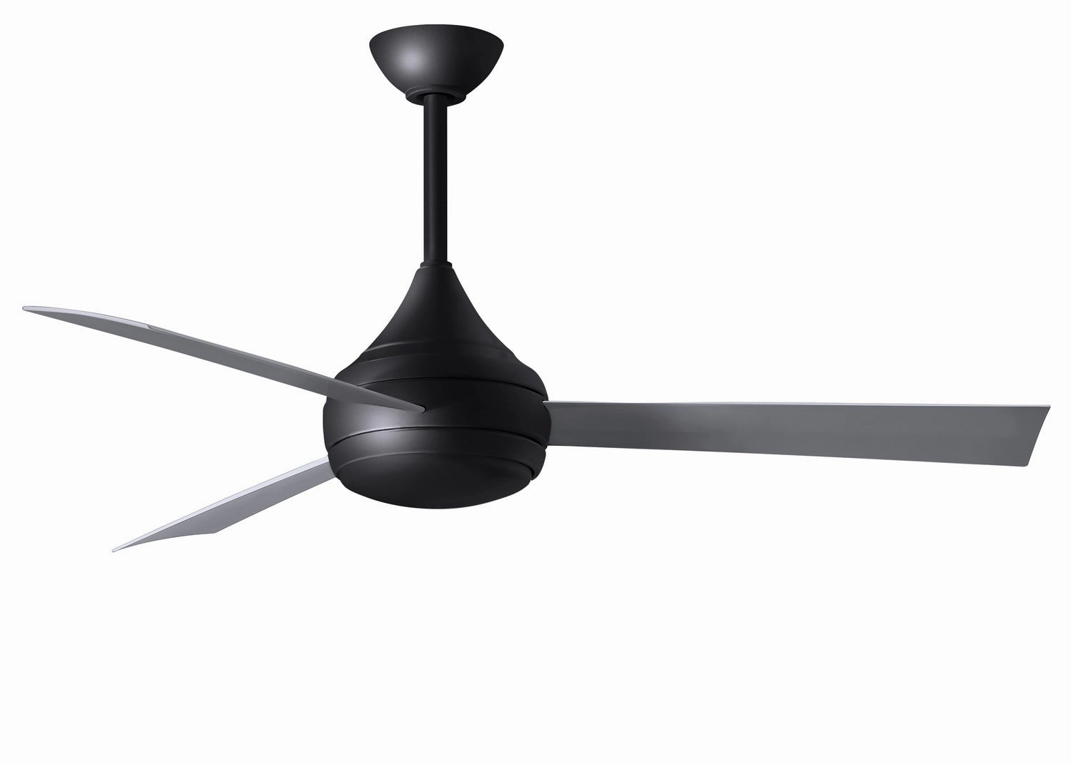 Donaire 52"Ceiling Fan Matte Black
