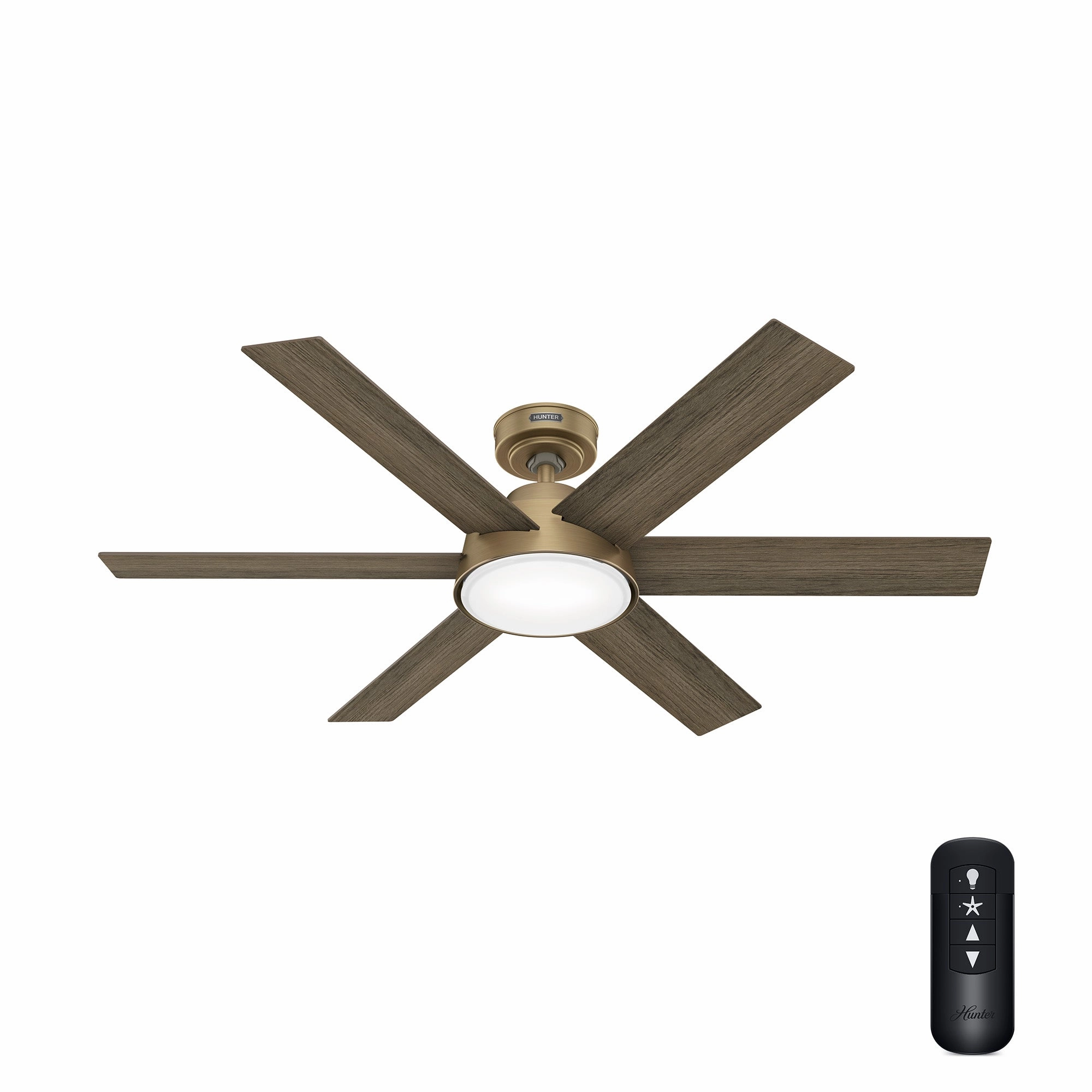 Donatella 52"Ceiling Fan Luxe Gold