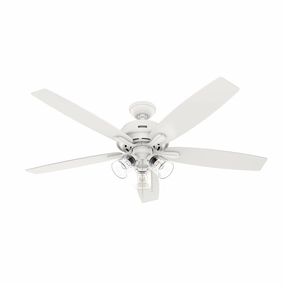 Dondra 60"Ceiling Fan Matte White compact medium fans for desks and counters