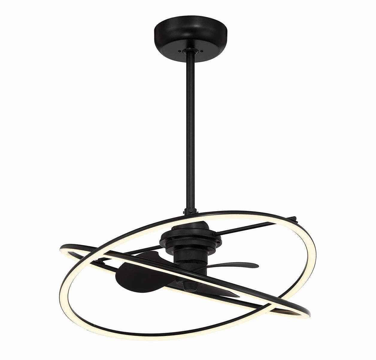 Dorado LED Fan D'Lier Matte Black