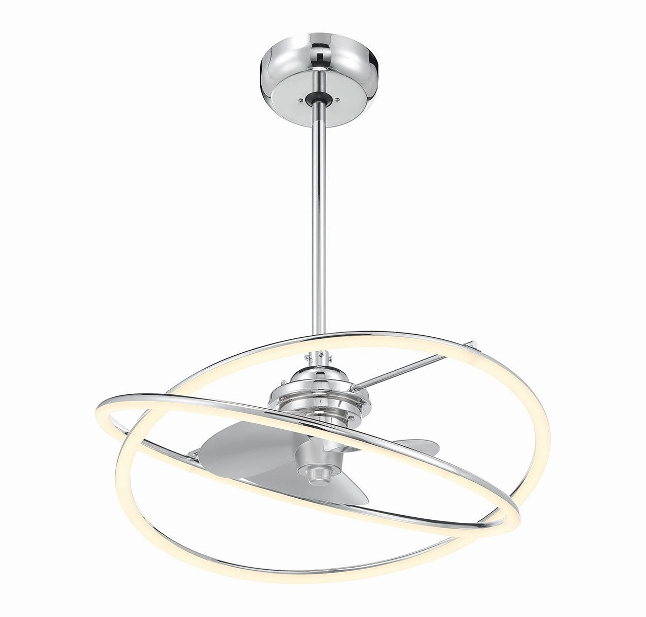 Dorado LED Fan D'Lier Polished Chrome