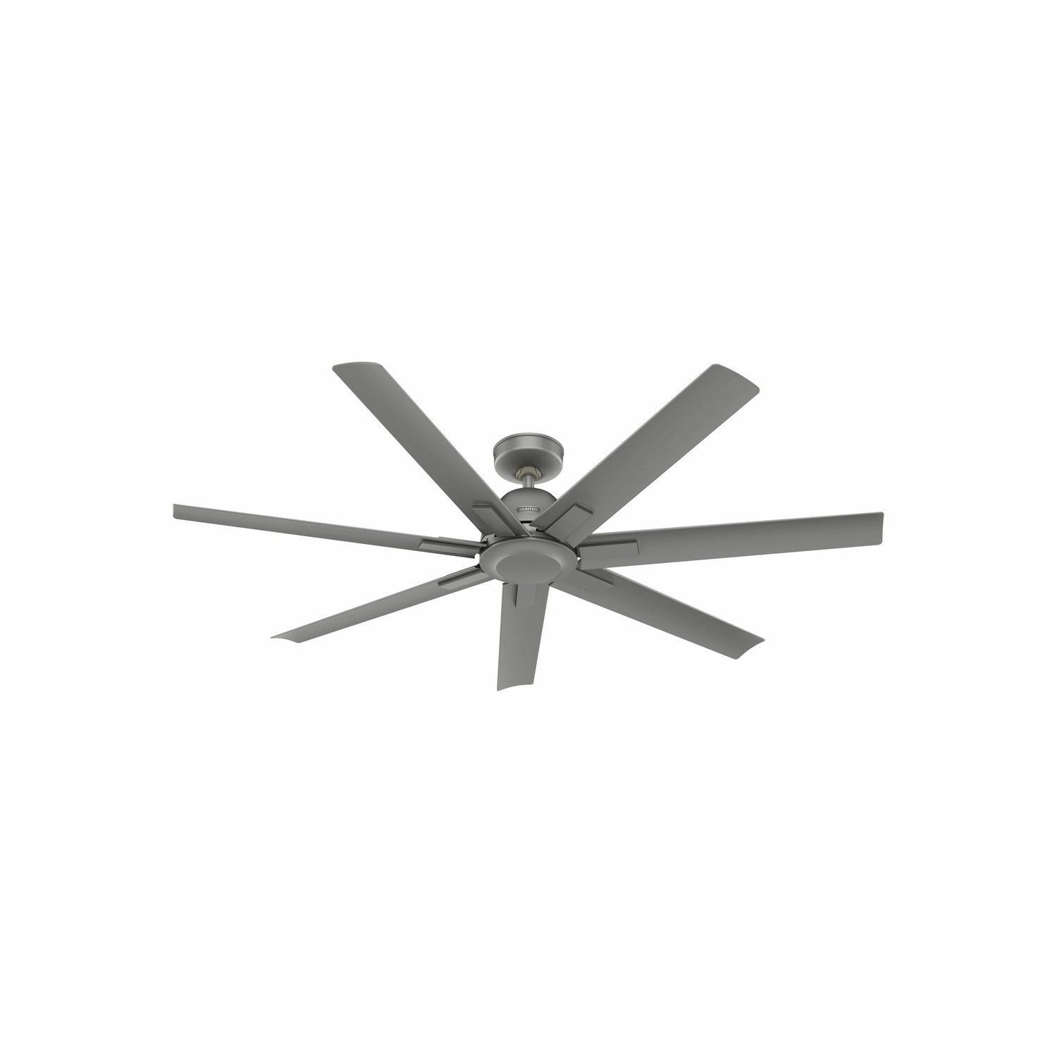 Downtown 60"Ceiling Fan Matte Silver oscillating medium fans with strong airflow