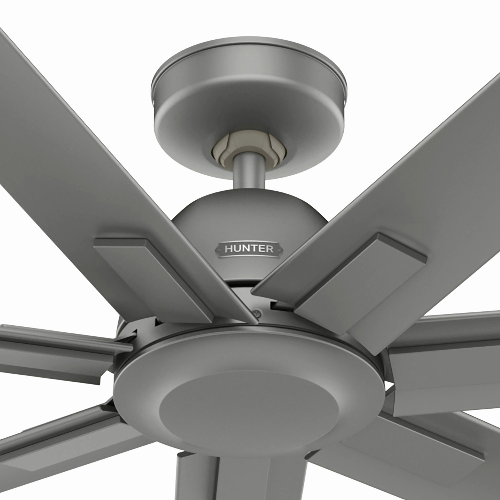 Downtown 60"Ceiling Fan Matte Silver