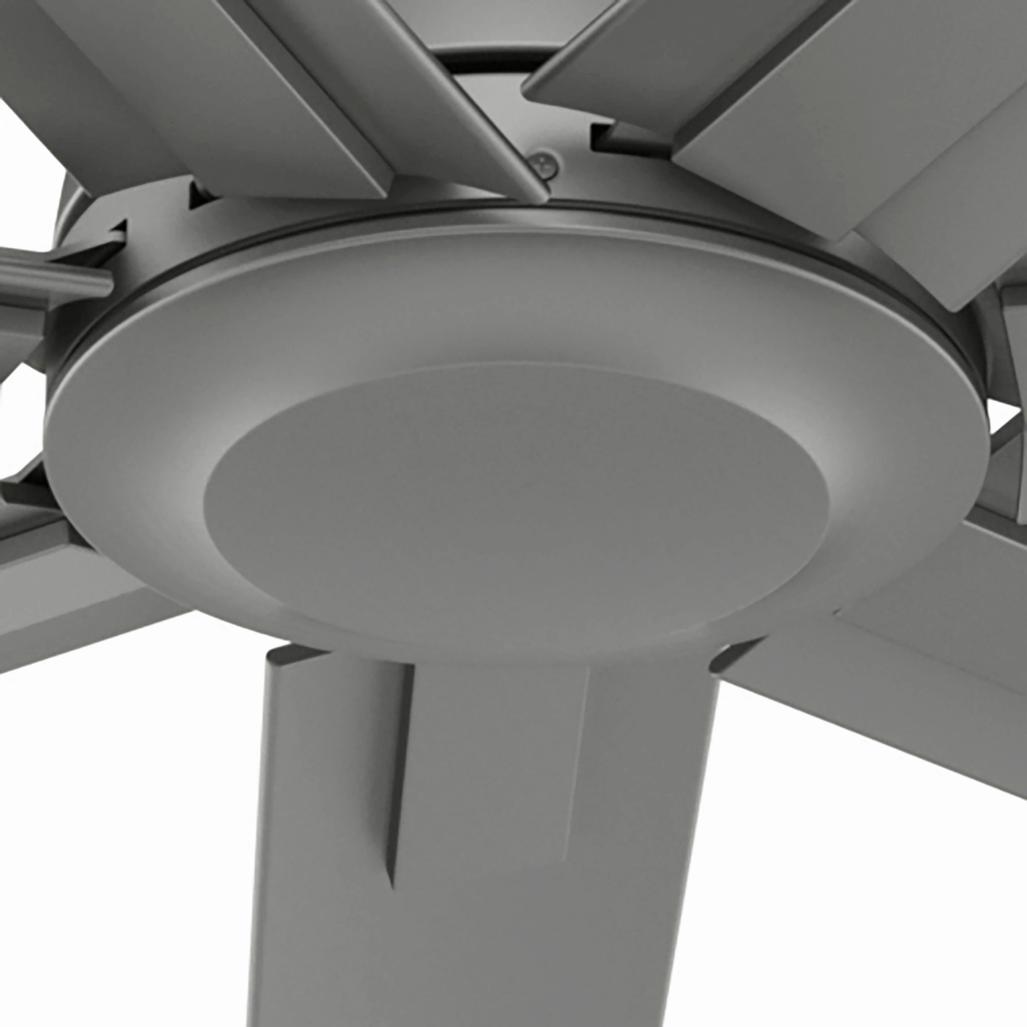 Downtown 60"Ceiling Fan Matte Silver