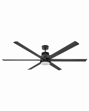Draftsman 72"Ceiling Fan Matte Black medium electric fans for multi-room use