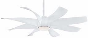 Dream Star 60"Ceiling Fan White medium size fans for home ventilation