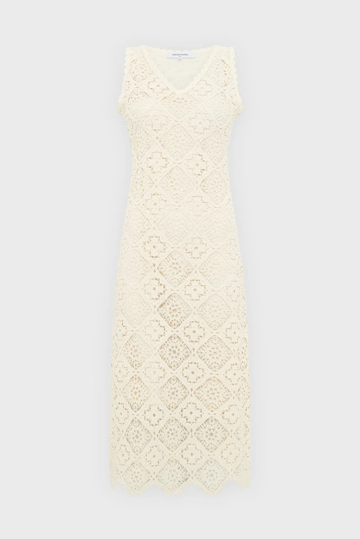 Dress Pagette Dbr74b120 Natural Clothing_Gerard-Darel