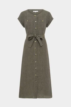 Dress Pascale Dbr36b094 Green Clothing_Gerard-Darel
