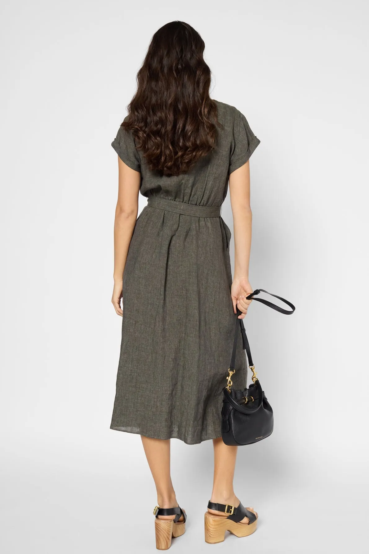 Dress Pascale Dbr36b094 Green Clothing_Gerard-Darel