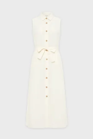 Dress Perla Dbr27b092 Ecru Clothing_Gerard-Darel