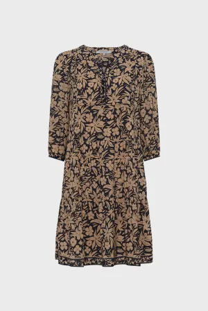 Dress Petal Dbr42b181 Navy Clothing_Gerard-Darel