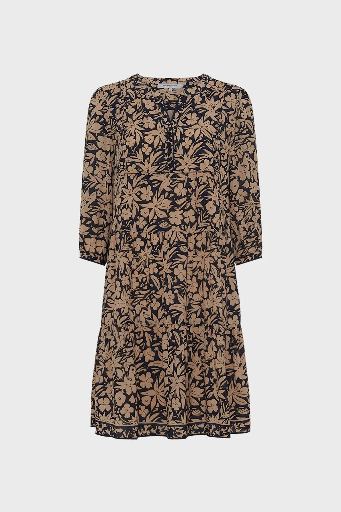 Dress Petal Dbr42b181 Navy Clothing_Gerard-Darel