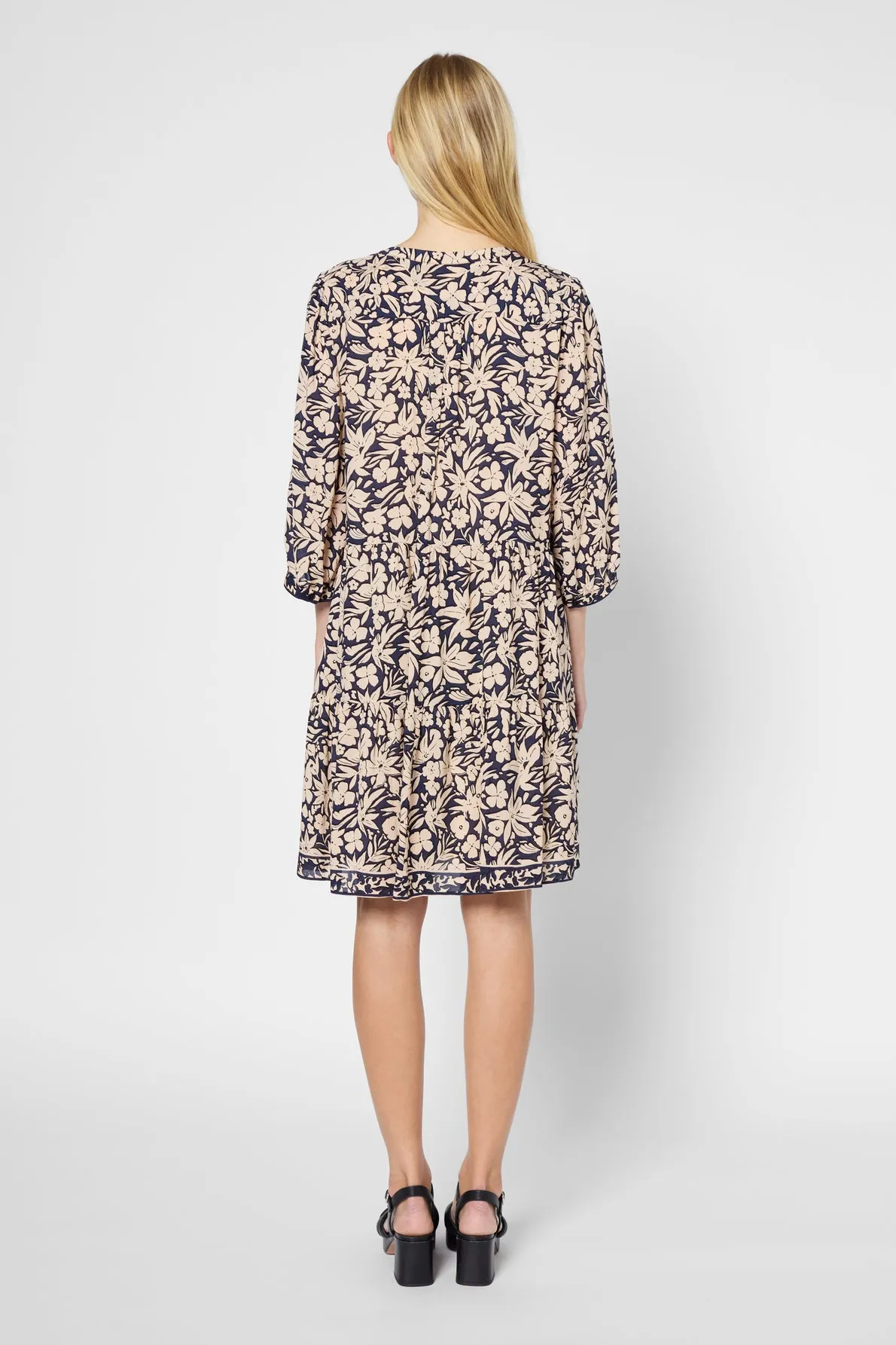 Dress Petal Dbr42b181 Navy Clothing_Gerard-Darel