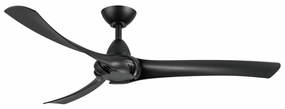 Droid 52"Ceiling Fan Matte Black medium electric fans for multi-room use