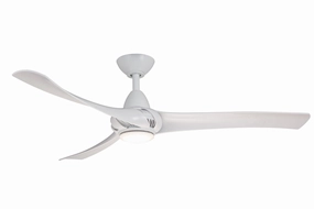 Droid LED 52"Ceiling Fan White portable medium fans with handle design