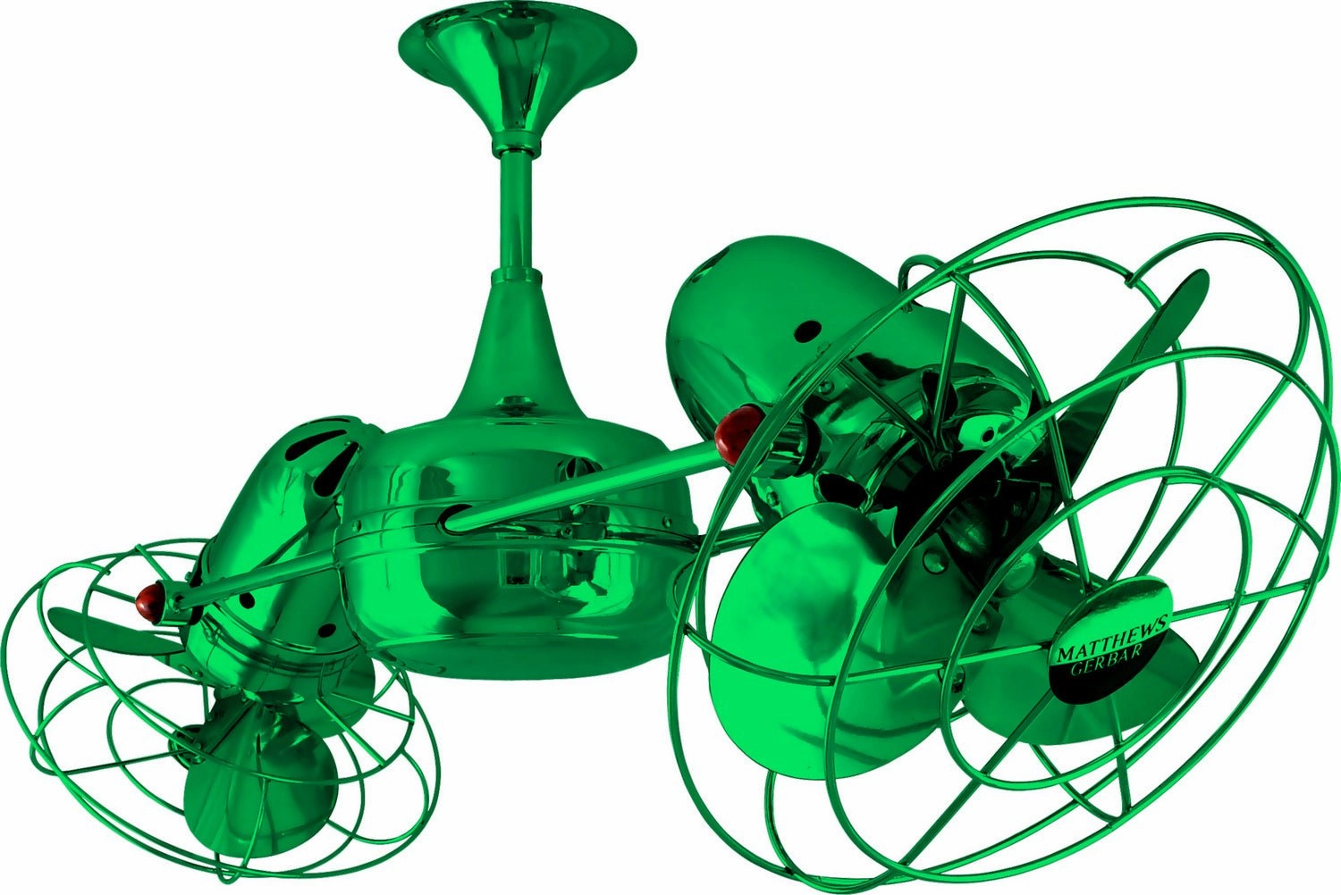 Duplo-Dinamico 36"Ceiling Fan Green