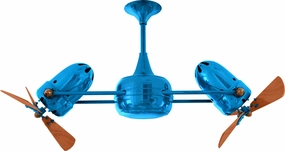 Duplo-Dinamico 36"Ceiling Fan Light Blue best small fans for home and travel