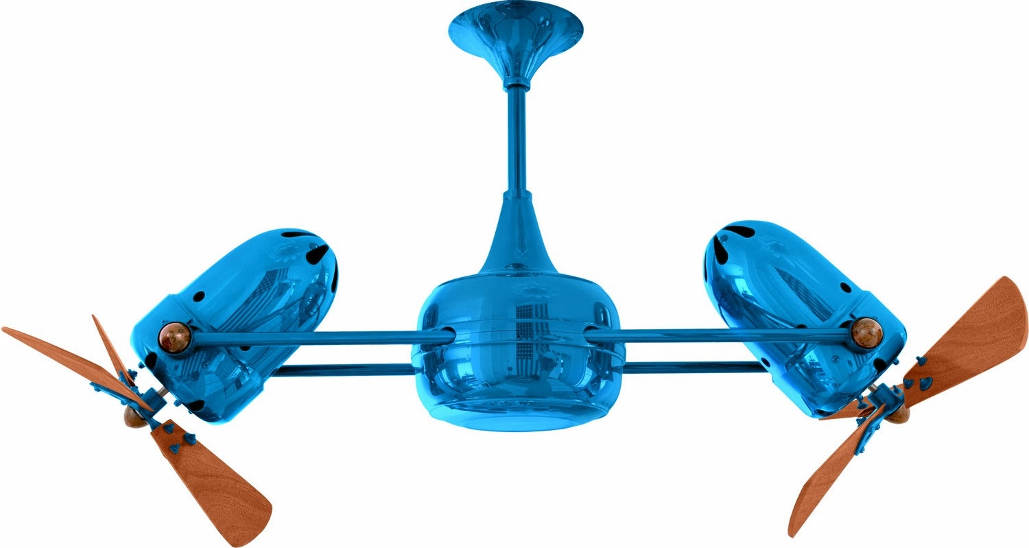 Duplo-Dinamico 36"Ceiling Fan Light Blue best small fans for home and travel
