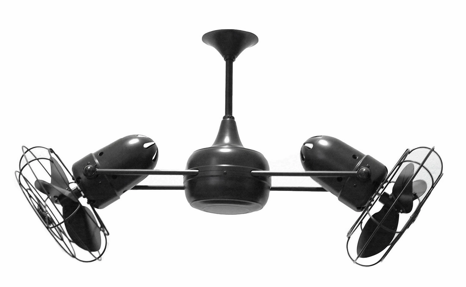 Duplo-Dinamico 36"Ceiling Fan Matte Black