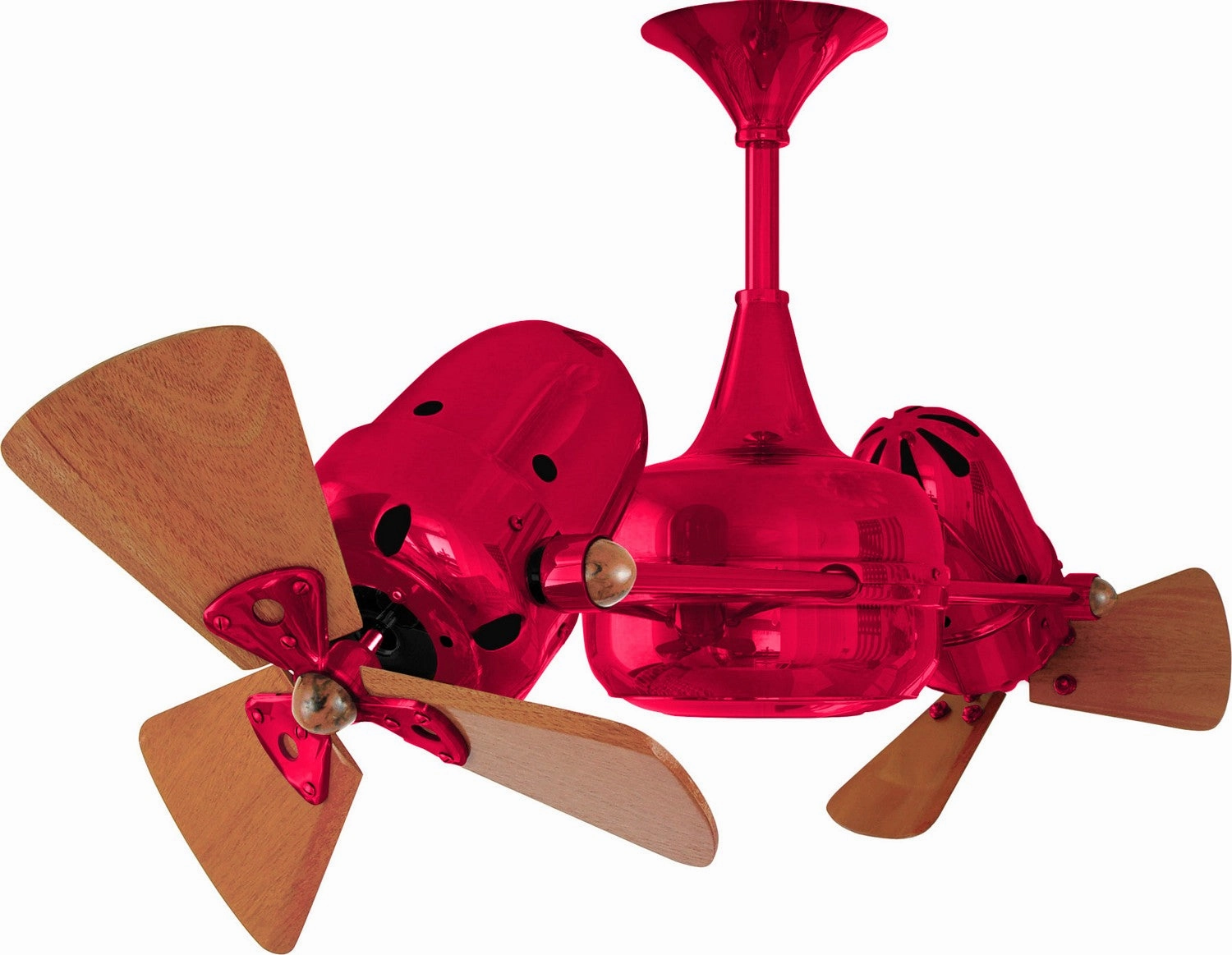 Duplo-Dinamico 36"Ceiling Fan Red