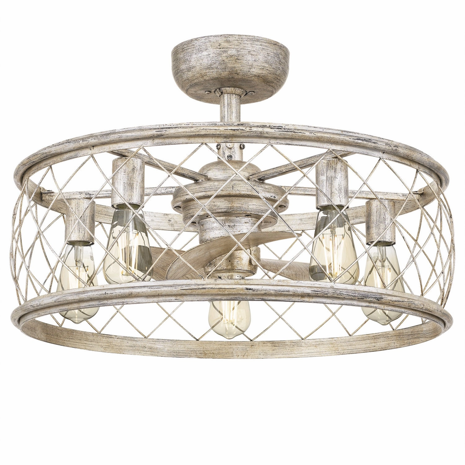 Dury Five Light Fandelier Century Silver Leaf decorative fandeliers with lights