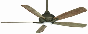 Dyno Xl 60"Ceiling Fan Heirloom Bronze medium size fans for home ventilation