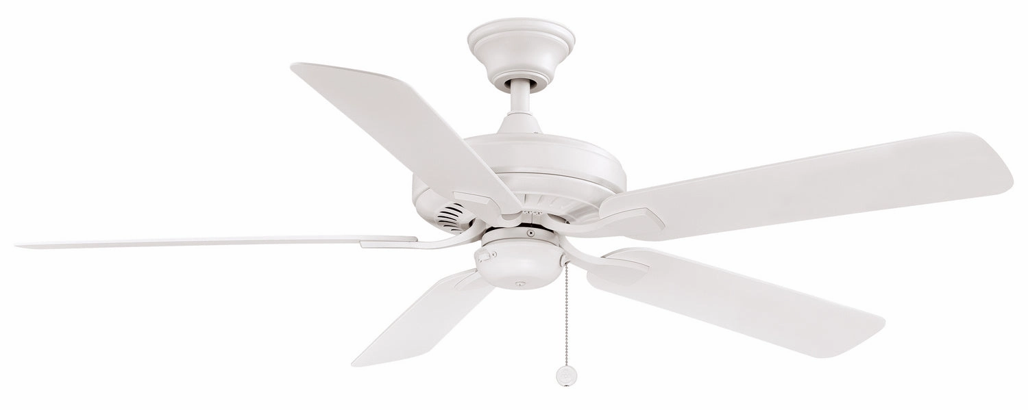 Edgewood 52 52"Ceiling Fan Matte White affordable medium fans for summer