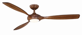 Elan 60"Ceiling Fan Walnut quiet medium fans for living room use