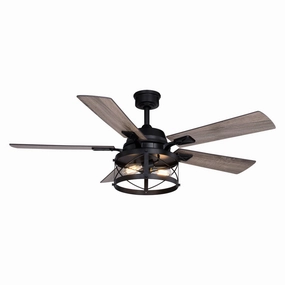 Elburn 52"Ceiling Fan Black affordable medium fans for summer