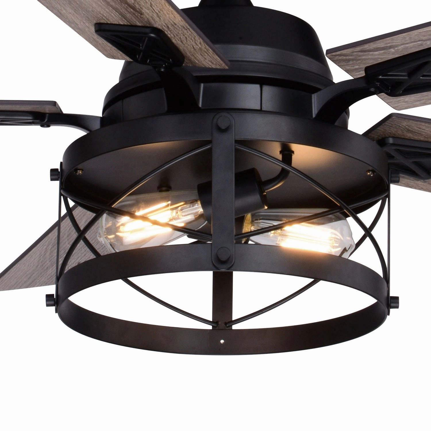 Elburn 52"Ceiling Fan Black