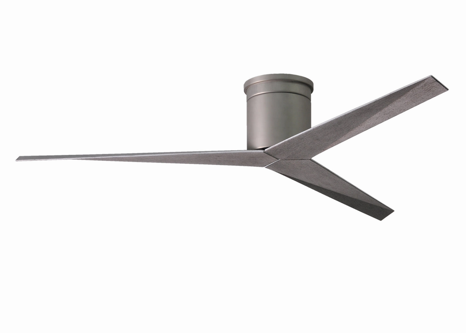 Eliza 56"Ceiling Fan Brushed Nickel quiet medium fans for living room use