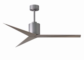 Eliza 56"Ceiling Fan Brushed Nickel energy-efficient medium fans with remote