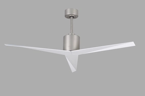 Eliza 56"Ceiling Fan Brushed Nickel versatile medium fans for any space