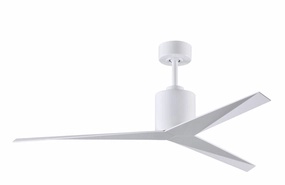 Eliza 56"Ceiling Fan Gloss White stylish medium fans for contemporary homes